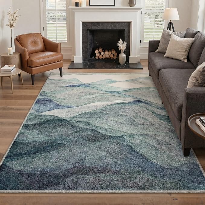 BEIMO Area Rugs 10x14 for Living Room Bedroom, Modern Abstract Machine Washable by BEIMO