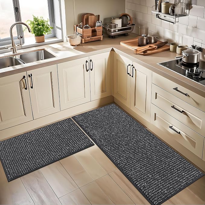 BEQHAUSE Kitchen Rugs 32"x48", Non-Slip Kitchen Mats - Image 8