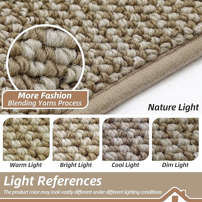 BEQHAUSE Dirt Trapper Door Mat 20" x 48", Non-Slip Washable Doormats Entrance - Image 5