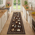 DUKINO 2.6x8 Washable Runner Rug by DUKINO