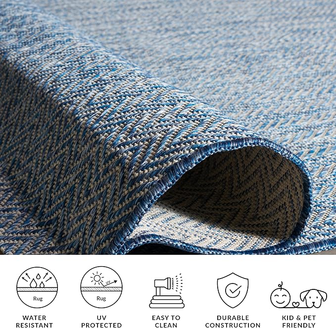 SAFAVIEH Outdoor Area Rug 9x12 - Image 7