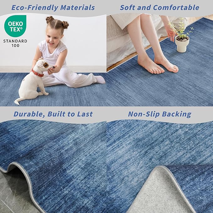 3x12 ft Non Skid Hallway Runner Rug - Image 5