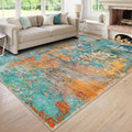 Lahome Modern Abstract Area Rugs 9x12 Living Room Rug, Washable Rugs by Lahome