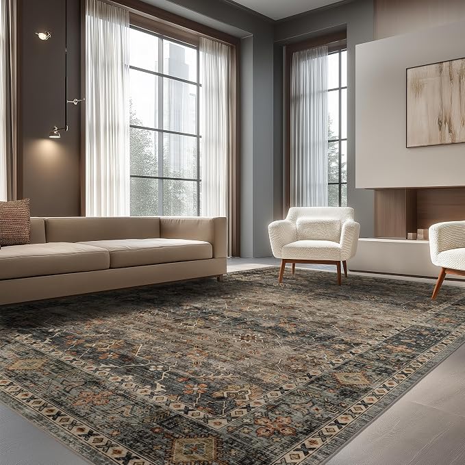 Ruaruarug Washable Area Rug 9x12 - Image 8