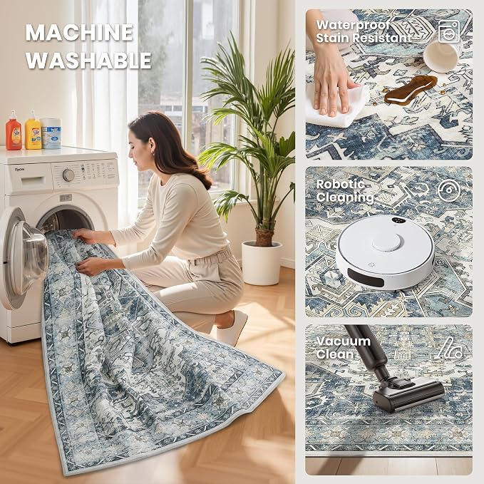 zesthome 9x12 Area Rugs-Washable Rug - Image 5
