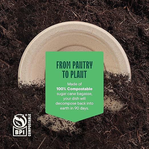 Paper Bowls, 100% Compostable Disposable Soup Bowl - Image 6