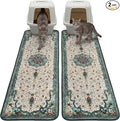 Hompet Cat Litter Mat 2 Pack, 18x54 Large Machine Washable Trapping Mats by Hompet
