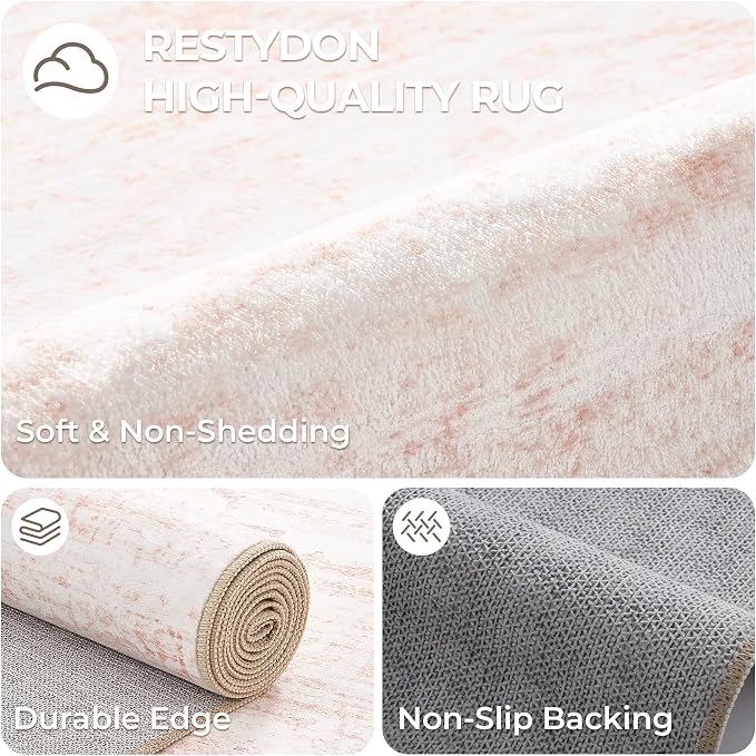 2x6 Runner Rug Non Slip for Entryway, Washable Runners for Kitchen, Soft Thin - Image 7