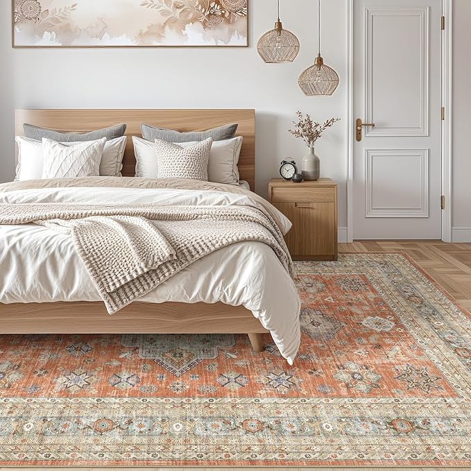 Vintage Living Room Area Rug 8x10 - Image 6