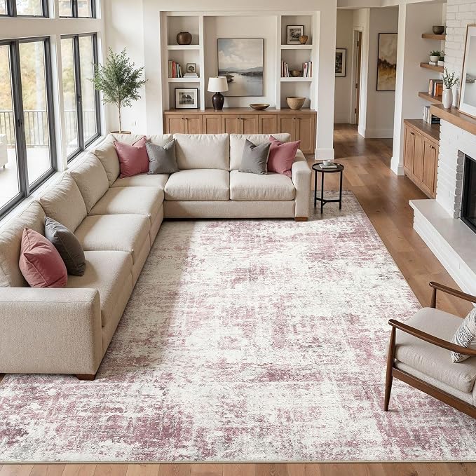 Washable 7x9 Area Rug for Living Room - Image 5