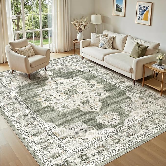 10x14 Washable Area Rug - Image 8