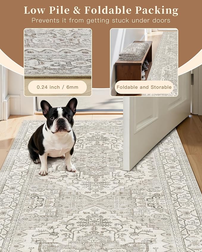 Madane Hallway Runner Rug 2'6''x16' Kitchen Runner - Image 6