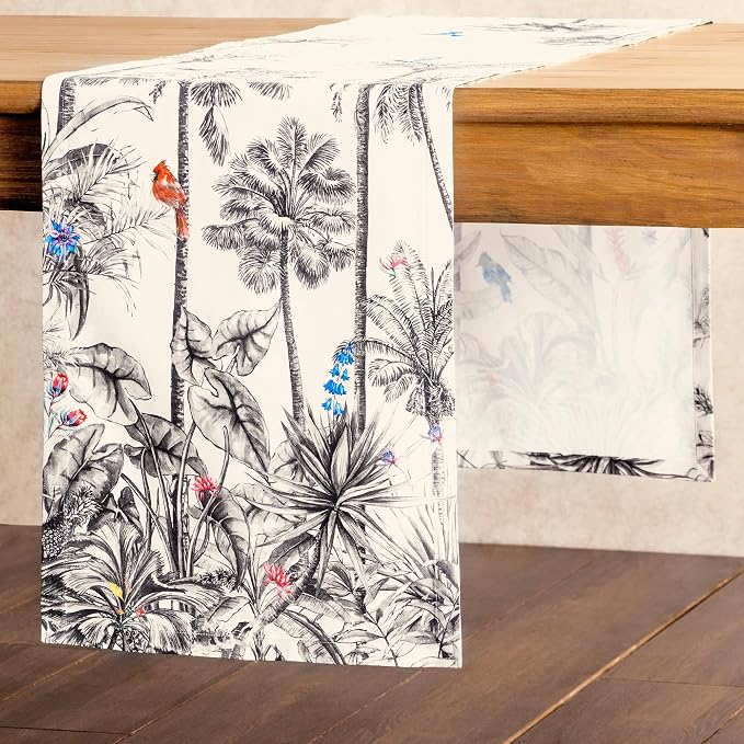 Maison d' Hermine Table Runner 100% Cotton 14.50" x 108" | Table Runners 108 - Image 8