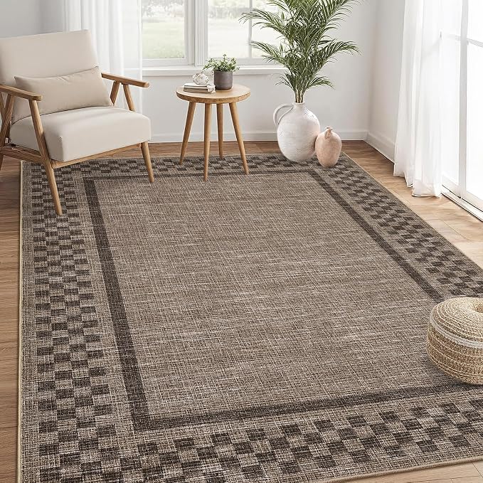 GarveeHome Washable Area Rugs 8x10 Non Slip Soft Large Living Room Rug Modern - Image 8