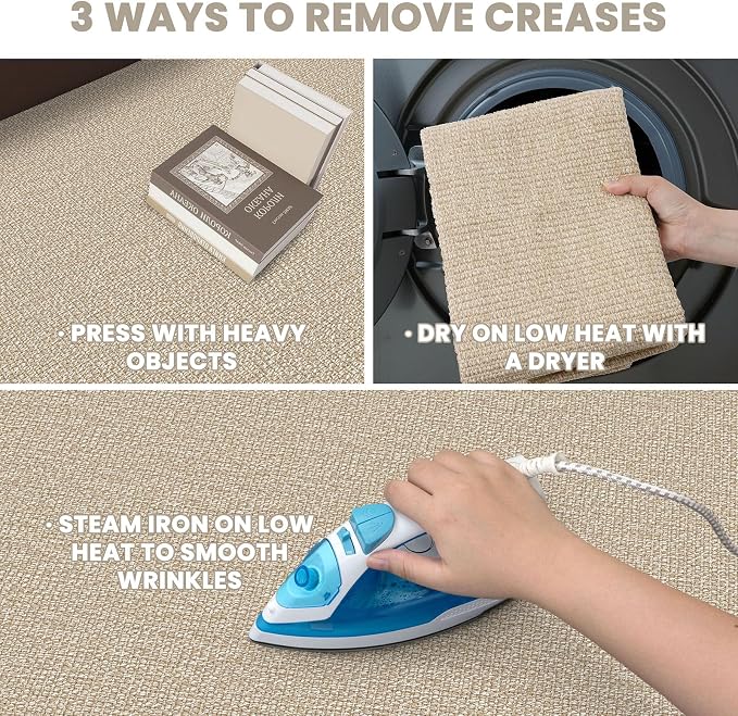 EARTHALL Washable Area Rug 3x5 Ft Non Slip Rugs - Image 4