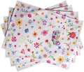 Maison d' Hermine Placemats Set of 4 Reusable 100% Cotton | Cloth Place Mats by MaisondHermine