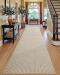 DEXI Hallway Runner Rug 2'4"x10', Non Slip Rubber Backed Runners Carpet by DEXI
