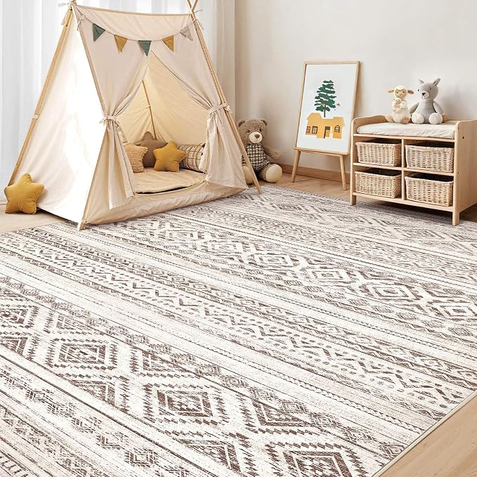 cotiled 5x7 Area Rugs Living Room Rug: Washable Boho Rugs - Image 7