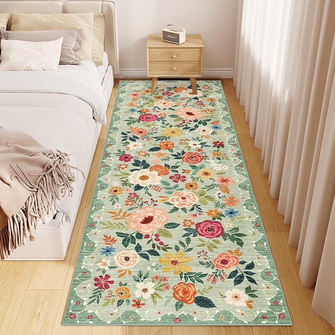 DUKINO 2x6 Kitchen Runner Rug for Hallway, Washable Runner Rug - Image 8