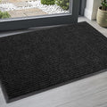 Heavy Duty Entry Mat 2' x 3', Low Profile Door Rug by Unknown