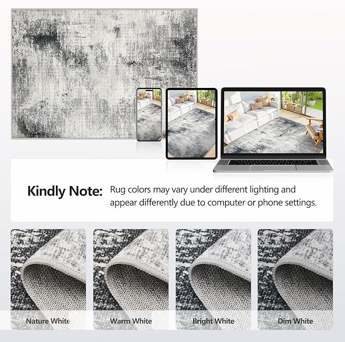 7x9 Washable Area Rugs - Image 6