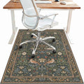 36"x60" Office Chair Mat for Hardwood Tile Floor, Under Desk Carpet Protector by BESBLEE