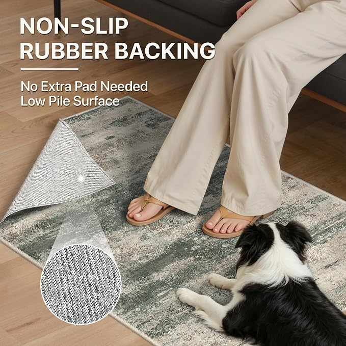 BEIMO Area Rugs 10x12 for Living Room Bedroom, Modern Abstract Machine Washable - Image 10