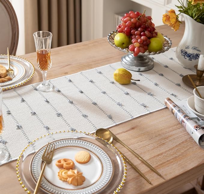 Caflife Boho Table Runner 108 Inchs Long - Image 3