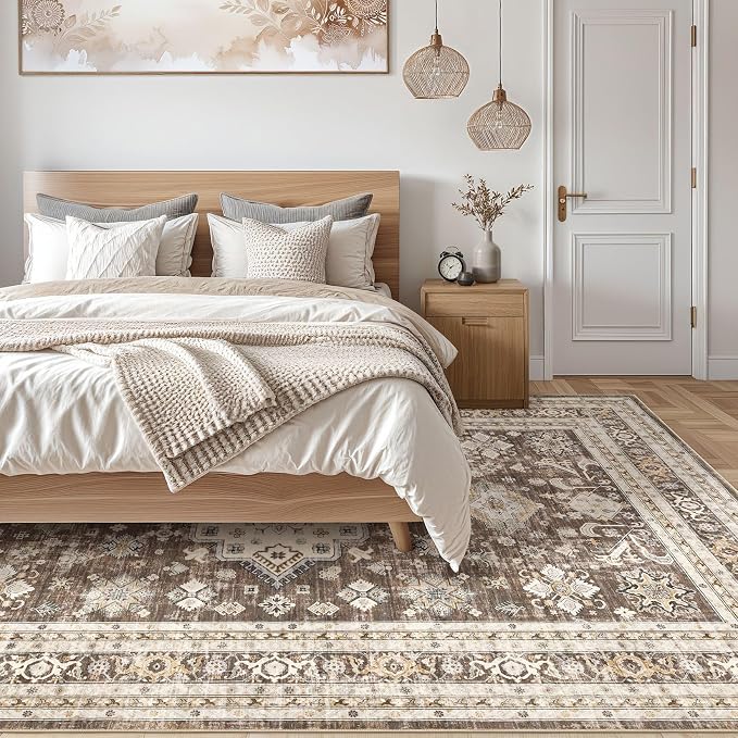 Vintage Living Room Area Rug 10x14 - Image 7