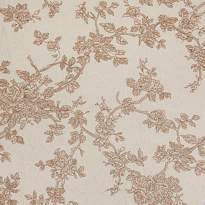 French Pastoral Farmhouse Table Runners, 13x90 Inch Brown | 100% Organic Cotton - Image 6