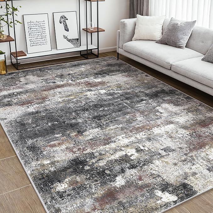 BEIMO Area Rugs 10x14 for Living Room Bedroom, Modern Abstract Machine Washable - Image 4