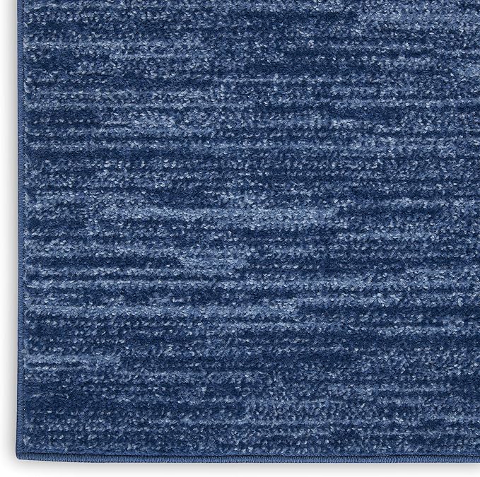 Nourison Home Nourison Essentials Navy Blue 8' x 10' Area Rug - Image 7