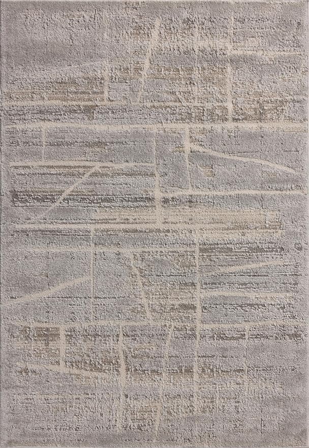Loloi Amber Lewis Monty Collection MOT-07 Natural/Mist 2'-7" x 4', .50" Pile - Image 2