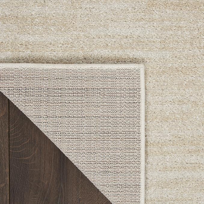 Nourison Home Nourison Essentials Ivory Beige 2'2" x 10' Area Rug - Image 3