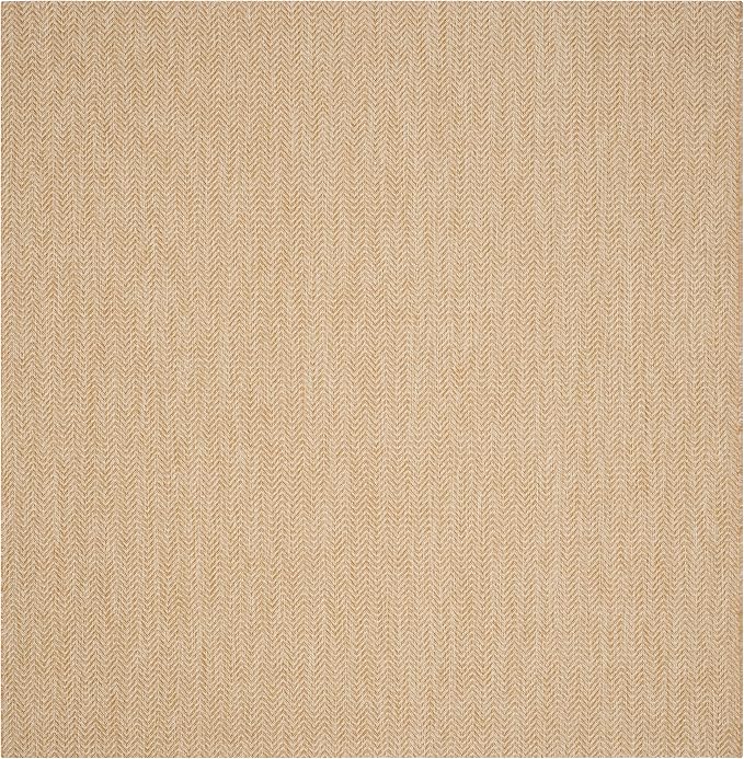 SAFAVIEH Outdoor Square Rug 5'3" - Image 2