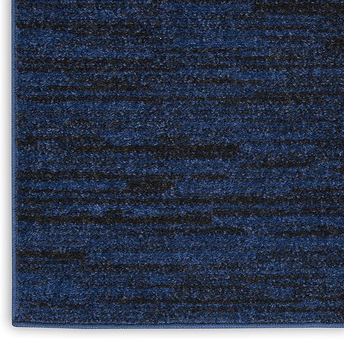 Nourison Home Nourison Essentials Midnight Blue 7' x Square Area Rug - Image 7