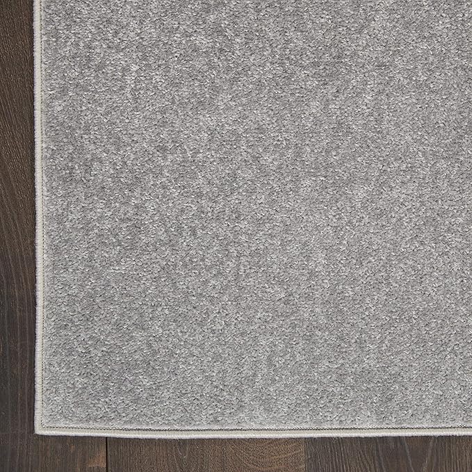 Nourison Home Nourison Essentials Silver Grey 7' x 10' Area Rug - Image 6