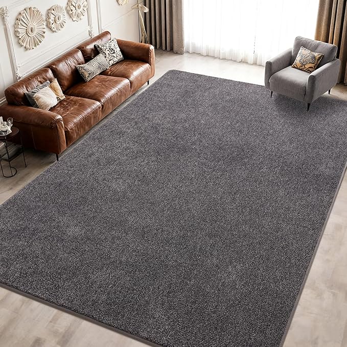 Keeko 7x10 Area Rugs for Living Room, Soft Modern Memory Foam Bedroom Rug by Keeko