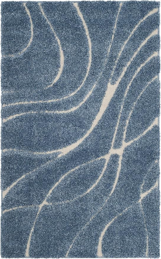 SAFAVIEH Florida Shag Collection Accent Rug - Image 3
