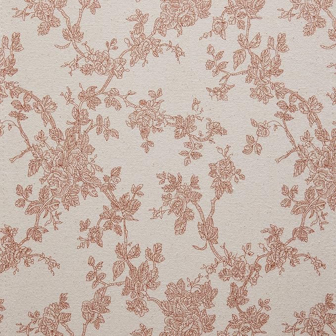 French Pastoral Farmhouse Table Runners, 13x90 Inch Terracota | 100% Organic - Image 6