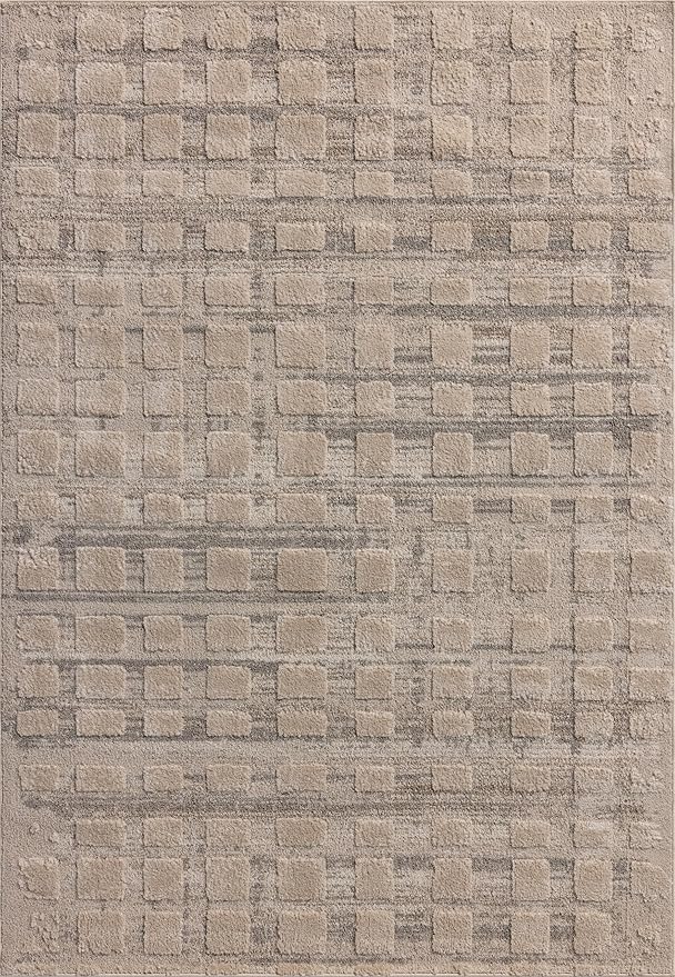Loloi Amber Lewis Monty Collection MOT-06 Pebble/Beige 2'-7" x 10'-0", .50" - Image 2