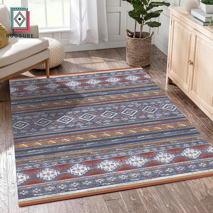 RUGSURE Washable Area Rugs 8' x 10' - Image 4