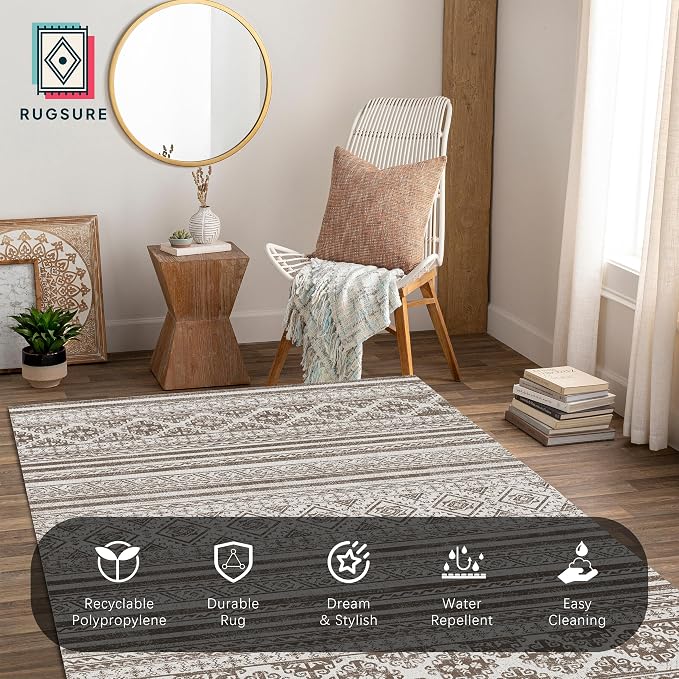 RUGSURE Washable Area Rugs 3' x 5 ' - Image 4