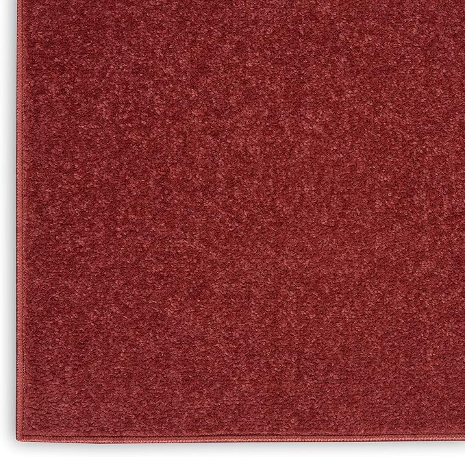 Nourison Home Nourison Essentials Brick Red 2'2" x 10' Area Rug - Image 5