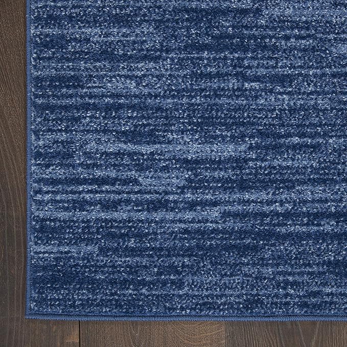 Nourison Home Nourison Essentials Navy Blue 3' x 5' Area Rug - Image 4