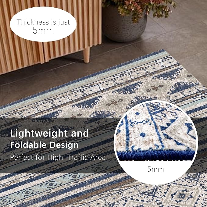 RUGSURE Washable Area Rugs 9' x 12' - Image 5