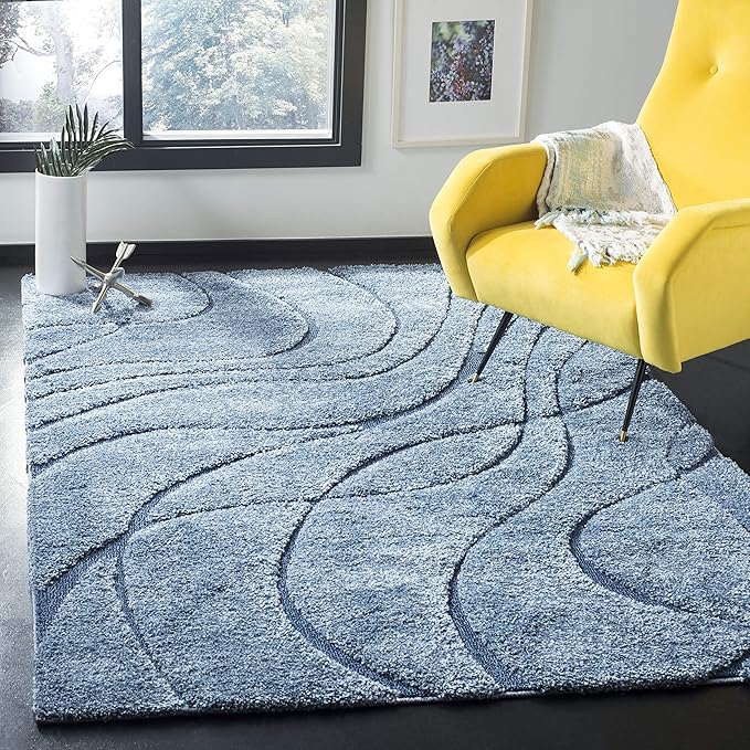 SAFAVIEH Florida Shag Collection Accent Rug - Image 2