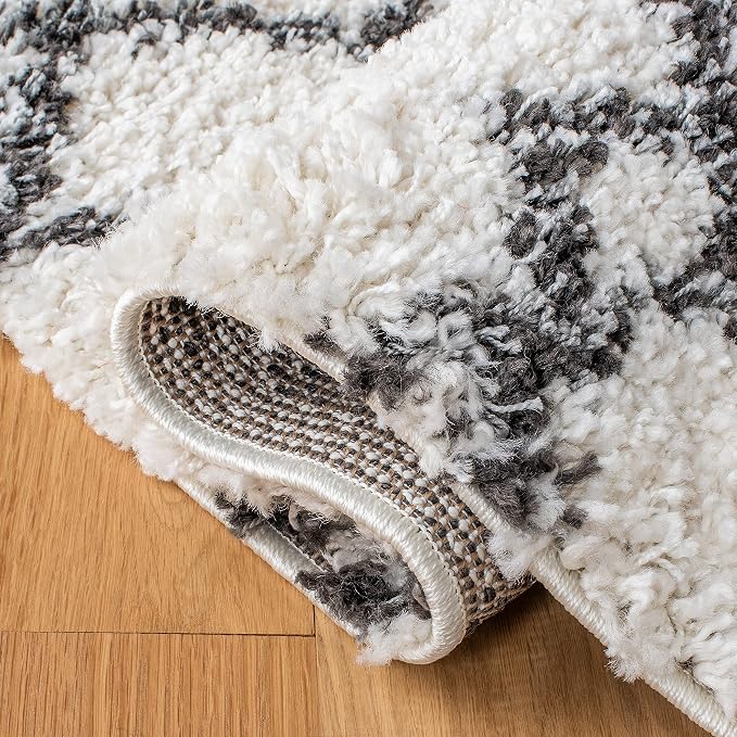 SAFAVIEH Arizona Shag Collection Runner Rug - Image 5
