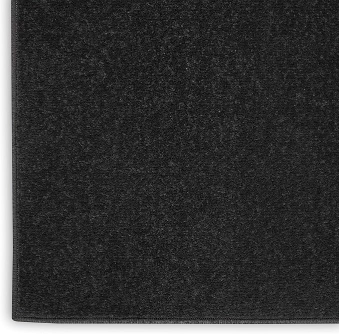 Nourison Home Nourison Essentials Black 9' x 12' Area Rug - Image 7