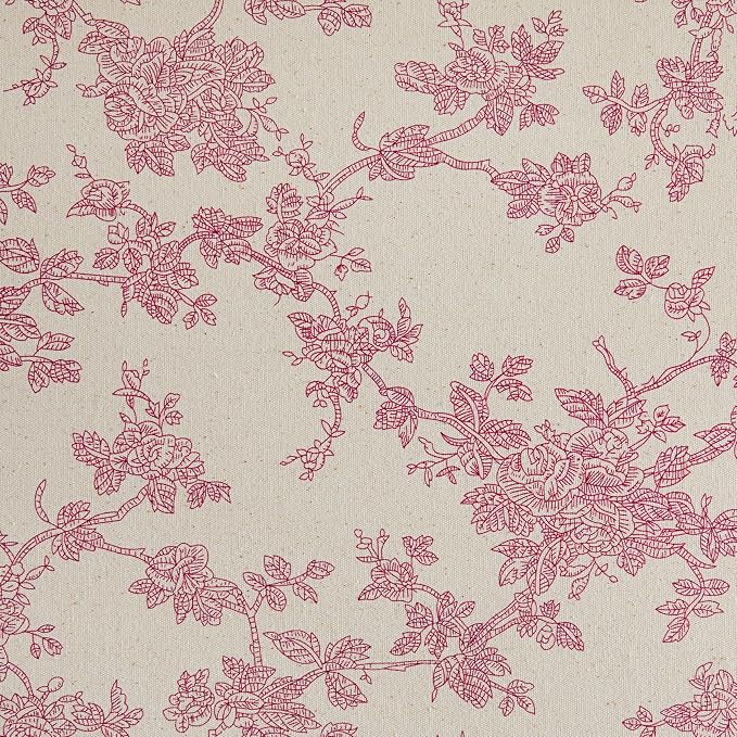 French Pastoral Farmhouse Table Runners, 13x60 Inch Rose Pink | 100% Organic - Image 6